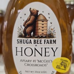 1 Pound Jar - Honey - zip 27592 - 42/42 Willow Spring