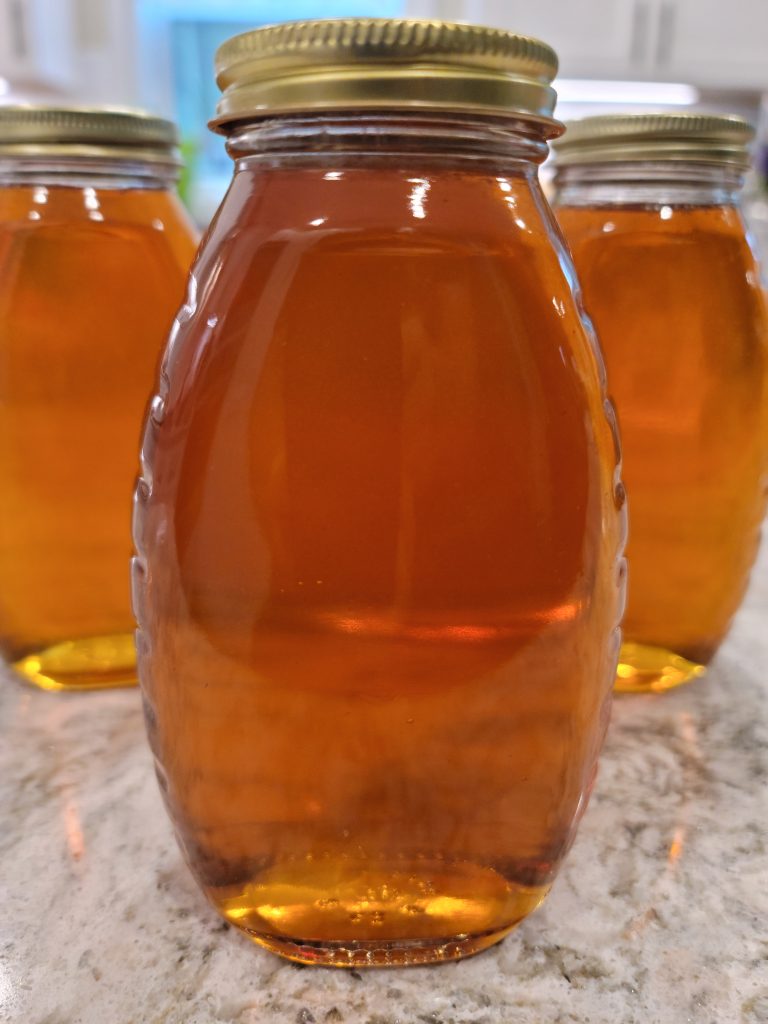 1 Pound Jar Honey - Apiary2 - zip 27520